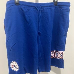 MITCHELL & NESS NBA GAME DAY SHORTS FRENCH TERRY / 76ers / 2XL